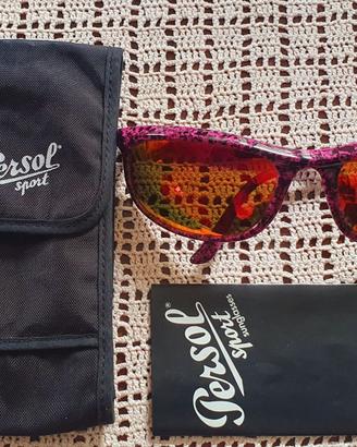 PERSOL 40162 02 SPORT ORANGE MIRROR VINTAGE 90s