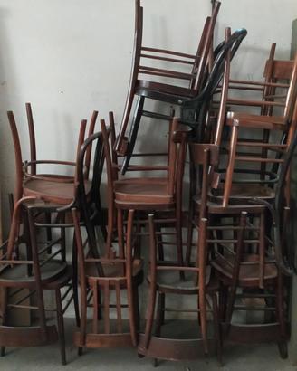 SEDIE VINTAGE !! (unico blocco)