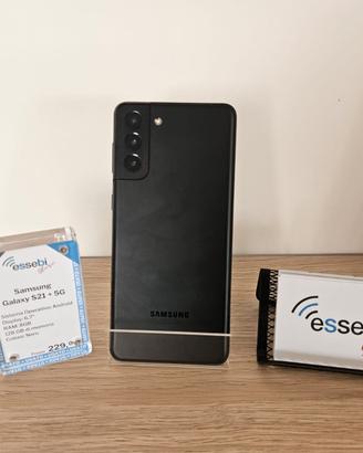 Samsung Galaxy S21 +  128 GB Nero Usato
