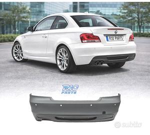PARAURTI POSTERIORE BMW E82 E88 06-13 LOOK M PDC