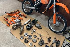 smembro ricambi ktm exc sx 125 2005
