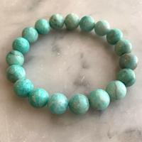 bracciale elastico, amazzonite