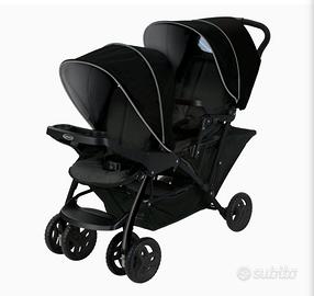 Passeggino fratellare nero Graco