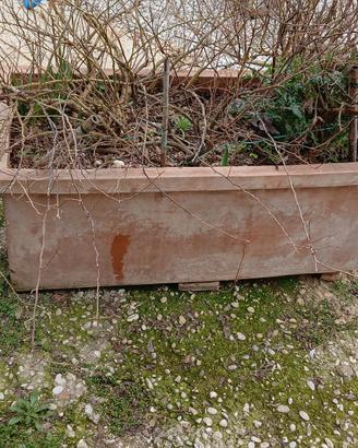 vaso terracotta fioriera grande cotto chiti