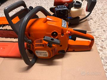 Vendiamo 2 motosege a benzina