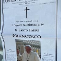 Osservatore Romano morte Francesco e nomina Leone