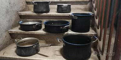 batteria pentole da cucina