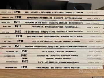 Rivista di informatica vintage: BYTE 1992 (US) 2/2