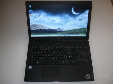 acer travelmate i3 256gb ssd + 500gb doppio hdd