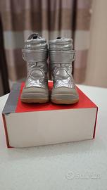 Stivali da neve argento n 25