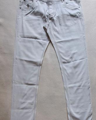 Gutteridge Jeans uomo bianchi Taglia 50