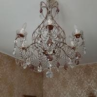 Lampadario in cristallo