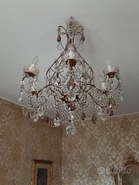 Lampadario in cristallo