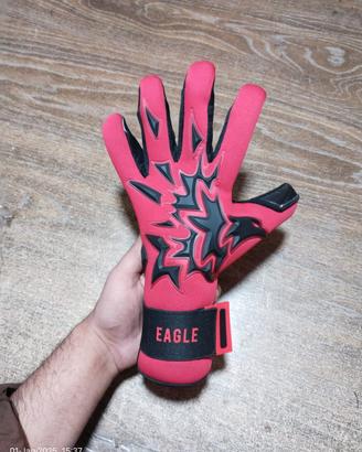 ❤🖤 Black&Red Goalkeper Glove diverse taglie