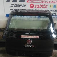 portellone baule posteriore fiat 500l nero 