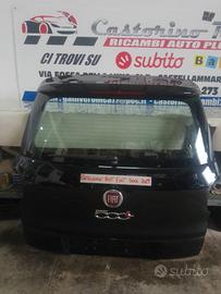 portellone baule posteriore fiat 500l nero 