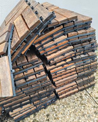 piastrelle in legno