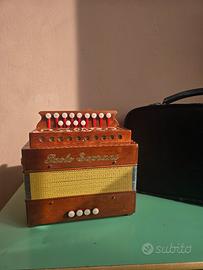 Organetto Paolo Soprani 4 Bassi in Si