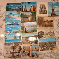 vecchie cartoline Torino e monti