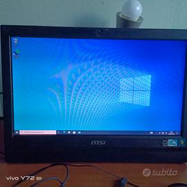 Pc desktop AIO MSI touchscren computer fisso