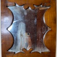 Specchio antico cornice legno