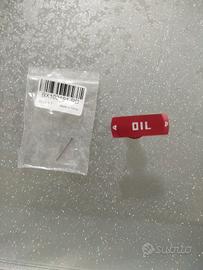 tappo stecca olio motore in acciaio 