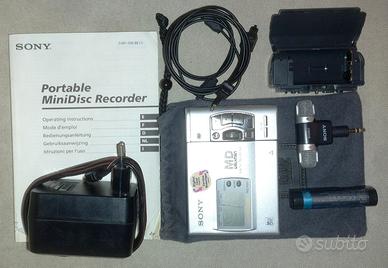 SONY MINIDISC MZ-R50 LETTORE/REGISTRATORE DIGITALE