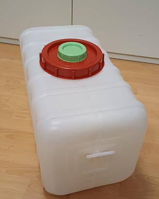 Tanica da 110 l per camper e auto con rubinettto