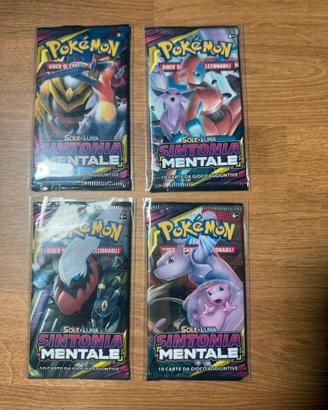 LOTTO BUSTINE POKEMON ART SET COMPLETI
