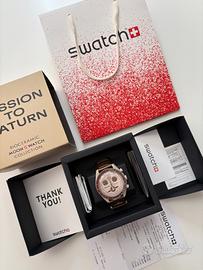 Swatch x omega mission to saturn