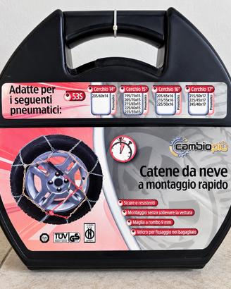 Catene da neve Cambiopiù 53S – 9 mm