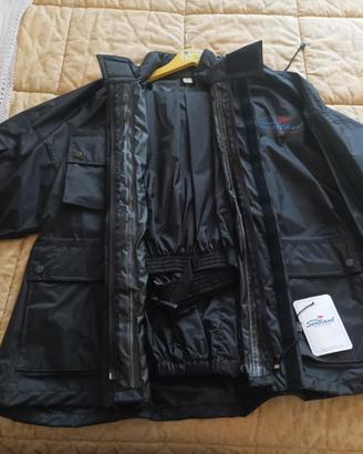 KIT COMPLETO ANTIPIOGGIA MOTO SCOTLAND MISURA L