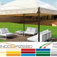 4x5 Gazebo SUN PLUS telo PVC650 uso pubblico box