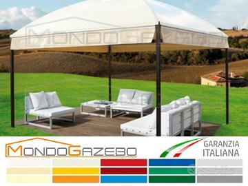 4x5 Gazebo SUN PLUS telo PVC650 uso pubblico box