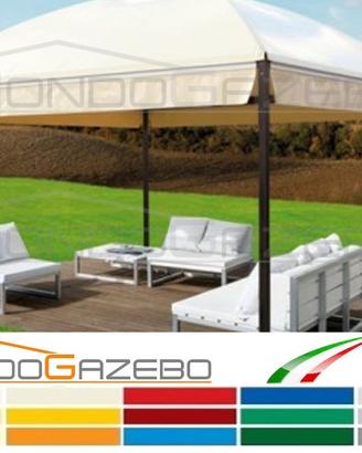 4x5 Gazebo SUN PLUS telo PVC650 uso pubblico box