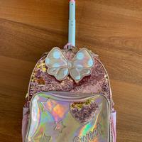 Zaino Trolley Minnie con paillettes