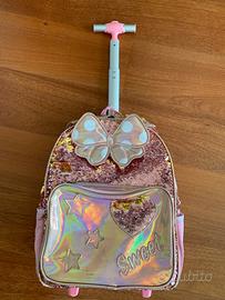 Zaino Trolley Minnie con paillettes