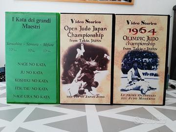 Trilogia VHS video storici sul Judo