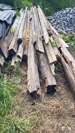 TRAVI VECCHIE IN LARICE