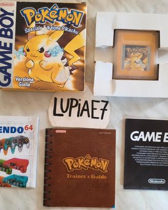 Pokémon giallo originale Nintendo Gameboy ITA 🇮🇹