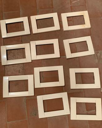 Placche Vimar IDEA BIANCHE metallo verniciabili
