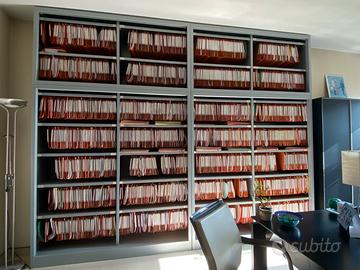 Archivio a vista, completo di cartelline