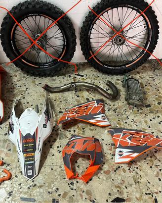 ricambi ktm exc 450 2008