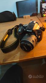 Nikon 5200 + nikkor 18/55