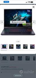 Acer predator Helios 16