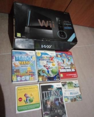 gioco Wii +dischetti giochi tutto nuovo.ok....