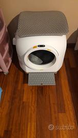 Lettiera gatto elettrica  autopulente