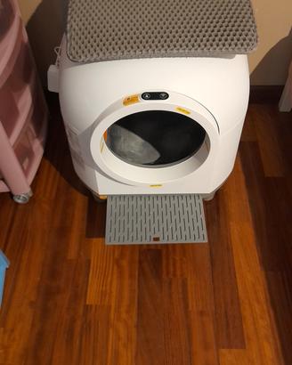 Lettiera gatto elettrica  autopulente