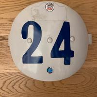 Moto d’epoca targa porta numero