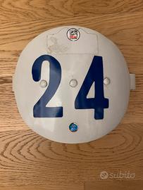Moto d’epoca targa porta numero